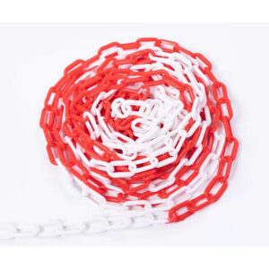 Red & White Chain - 6mm x 25m