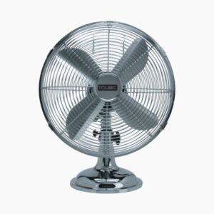 Desk Fan - Chrome - 12"