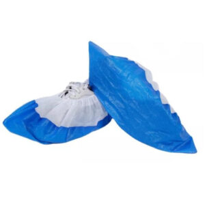 Deluxe Overshoes - Blue/White - 40 Pieces (20 Pairs)
