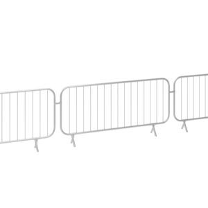 Crowd Control Bar Barrier - Fixed Leg