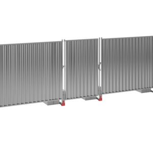 On-Ground Steel Pedestrian Door - 2m