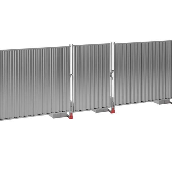On-Ground Steel Pedestrian Door - 2m