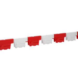 Standard 1m Traffic Separator - Red / White