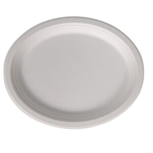 Bagasse Fibre Oval Plate