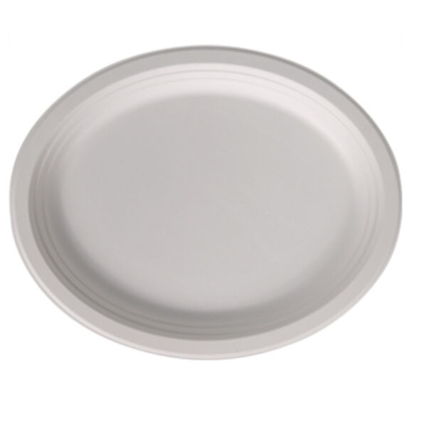 Bagasse Fibre Oval Plate